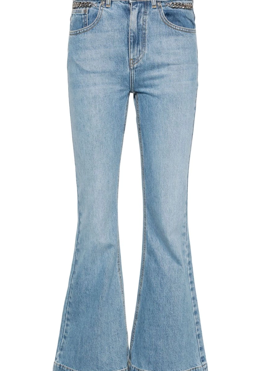 Cheap jeans McCartney flared Falabella chain Women Stella 0407